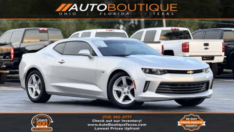 Silver 2017 Chevrolet Camaro 1LT for sale in Alvin, TX