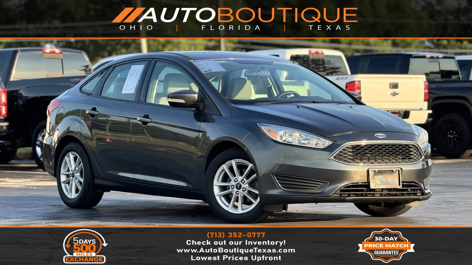 2017 Ford Focus SE for sale in Alvin, TX