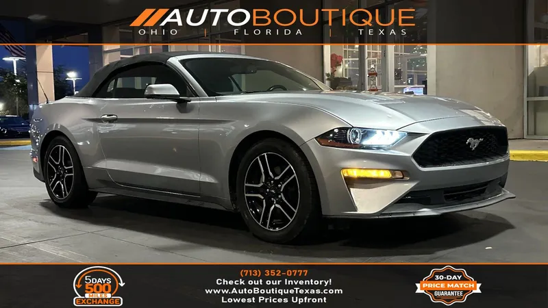 Used 2020 Ford Mustang EcoBoost Premium for sale in Alvin, TX | VIN