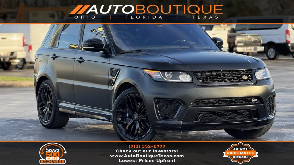 2016 Land Rover Range Rover Sport V8 SVR for sale in Alvin, TX