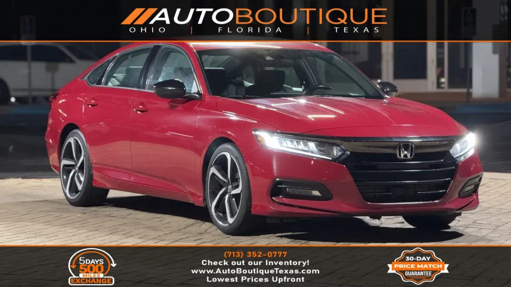 2018 Honda Accord Sedan Sport 1.5T for sale in Alvin, TX