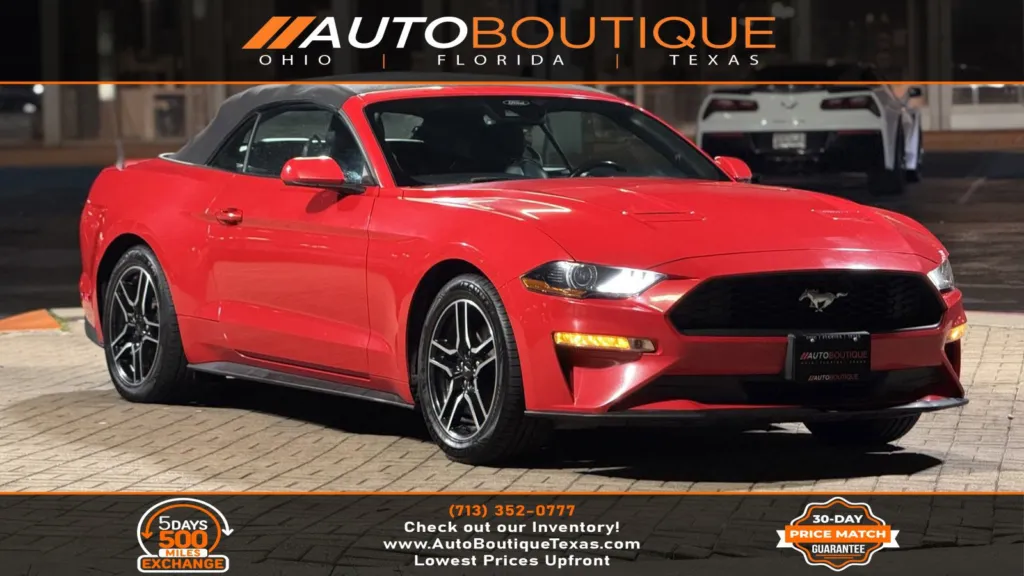 2021 Ford Mustang EcoBoost Premium for sale in Alvin, TX