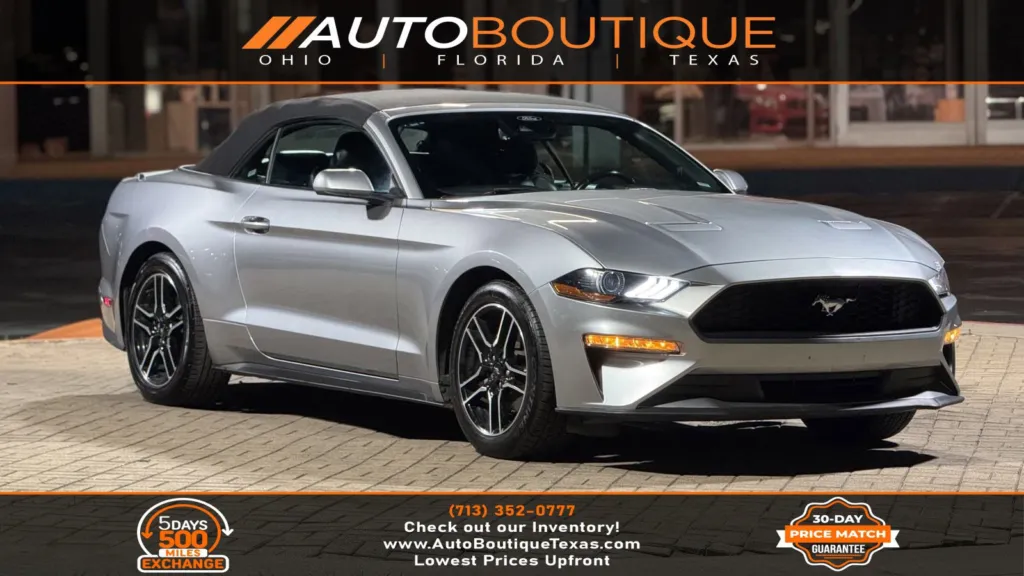2022 Ford Mustang EcoBoost Premium for sale in Alvin, TX