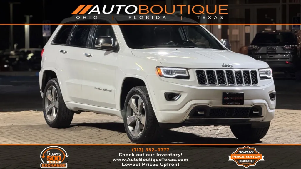2014 Jeep Grand Cherokee Overland for sale in Alvin, TX