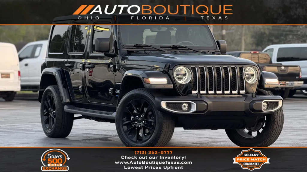 2021 Jeep Wrangler 4xe Unlimited Sahara for sale in Alvin, TX