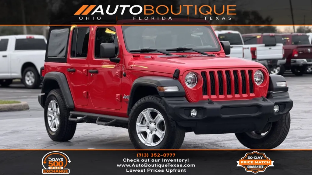 2018 Jeep Wrangler Unlimited Sport S for sale in Alvin, TX