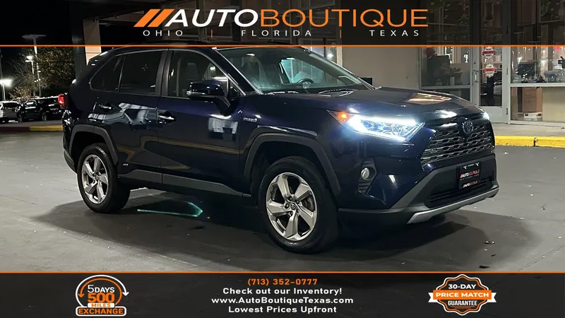 2019 Toyota RAV4 Hybrid Limited for sale in Alvin, TX