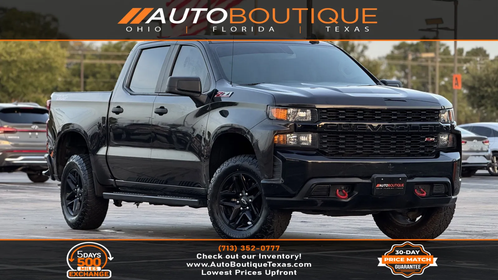 2020 Chevrolet Silverado 1500 Custom Trail Boss for sale in Alvin, TX