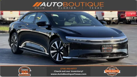 Black 2023 Lucid Air Pure for sale in Alvin, TX