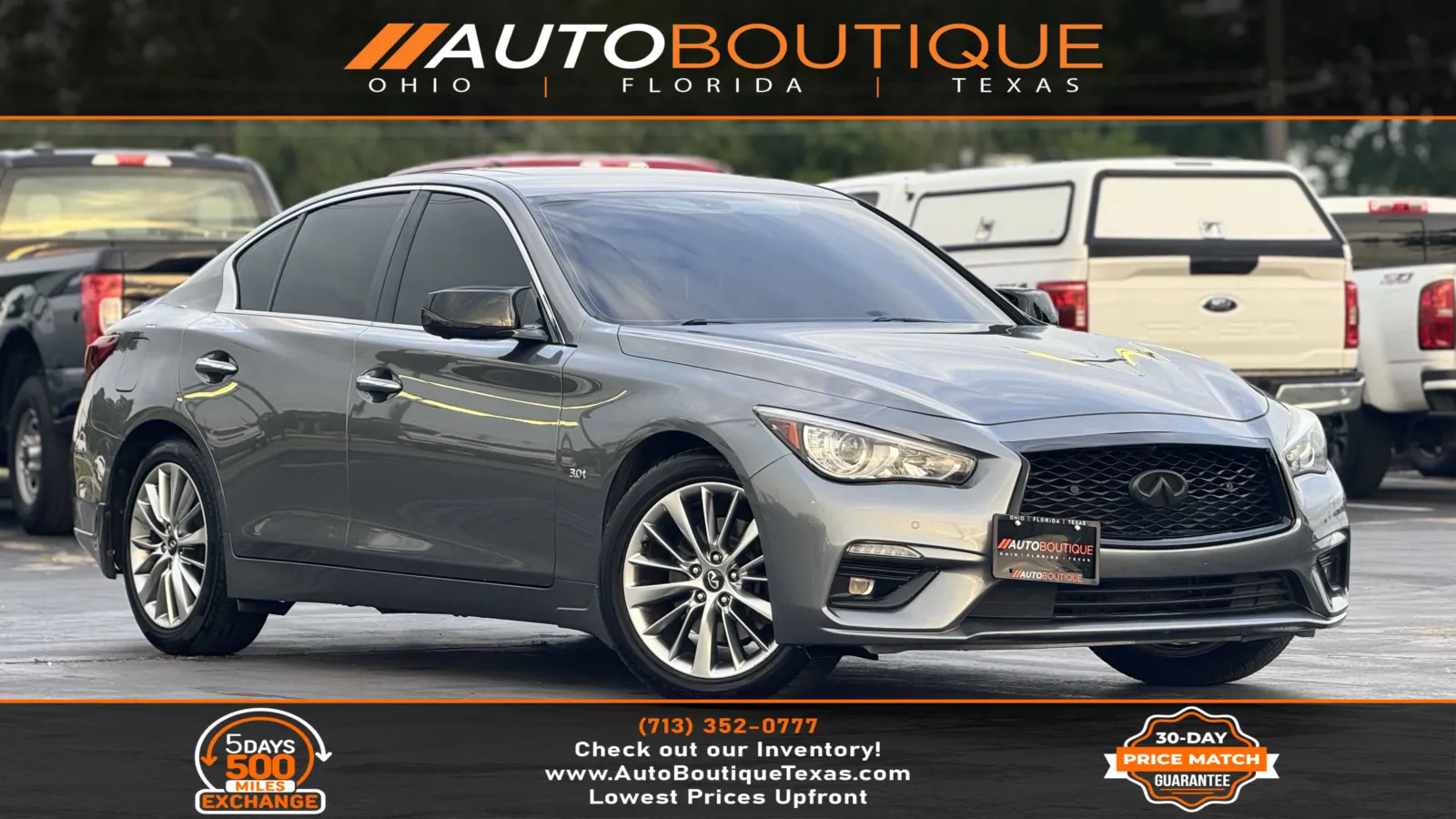 2018 INFINITI Q50 3.0t LUXE for sale in Alvin, TX