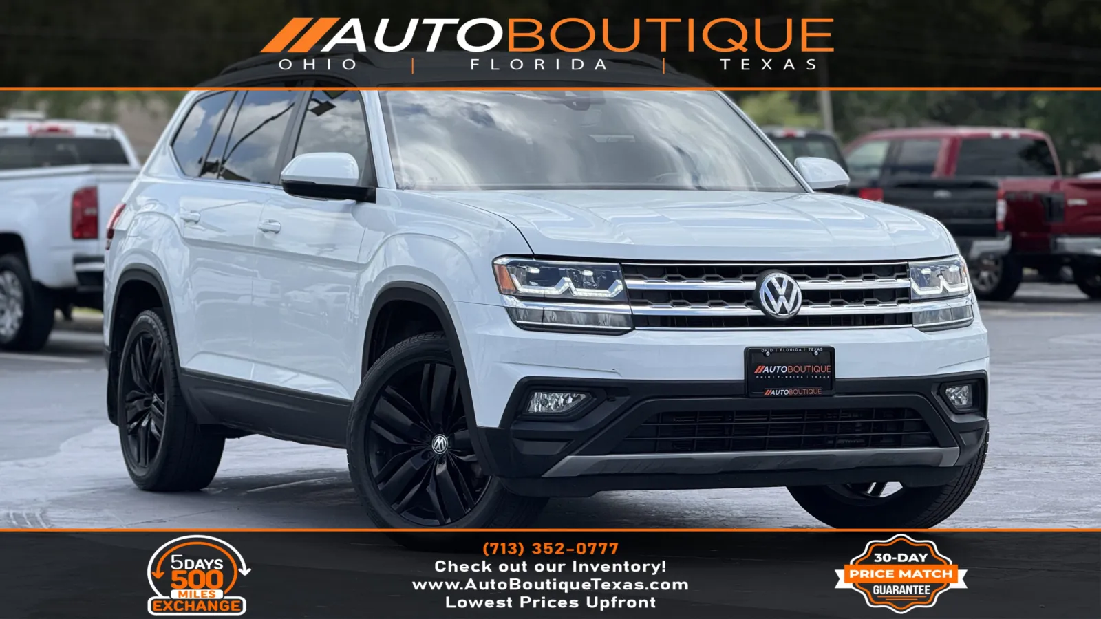 2018 Volkswagen Atlas 3.6L V6 SE for sale in Alvin, TX