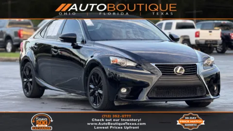 Black 2015 Lexus IS 250 for sale in Alvin, TX