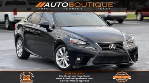 Black 2015 Lexus IS 250 for sale in Alvin, TX