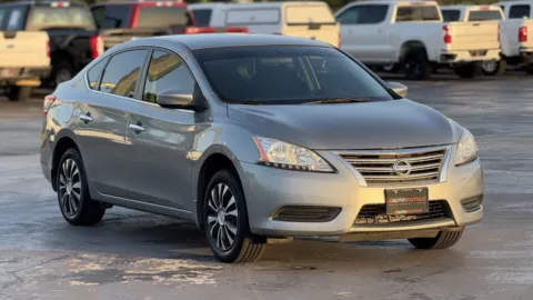 Gray 2014 Nissan Sentra SV for sale in Alvin, TX