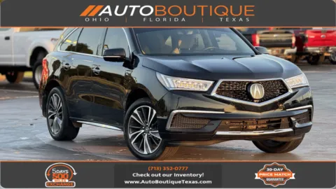 Black 2020 Acura MDX w Technology Pkg for sale in Alvin, TX