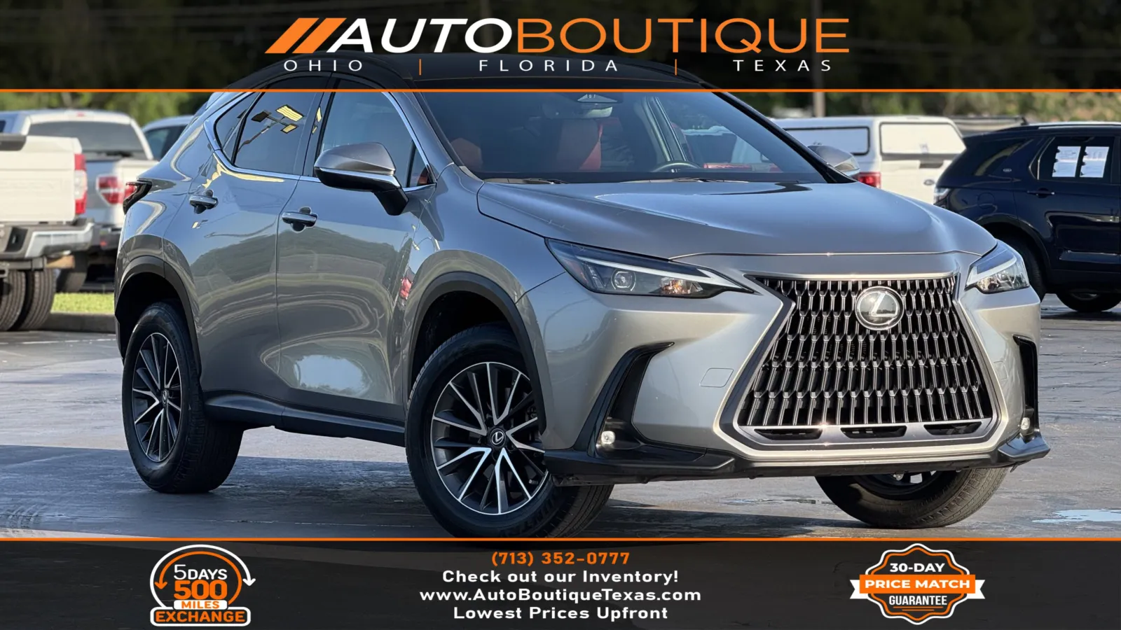 Used 2023 Lexus NX 250 for sale in Alvin, TX at Auto Boutique