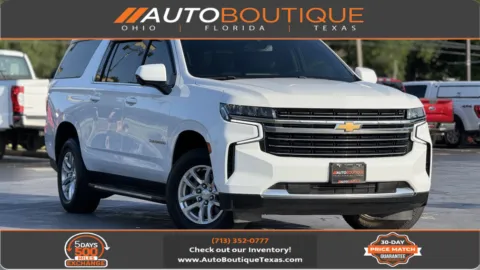 White 2021 Chevrolet Suburban LT for sale in Alvin, TX