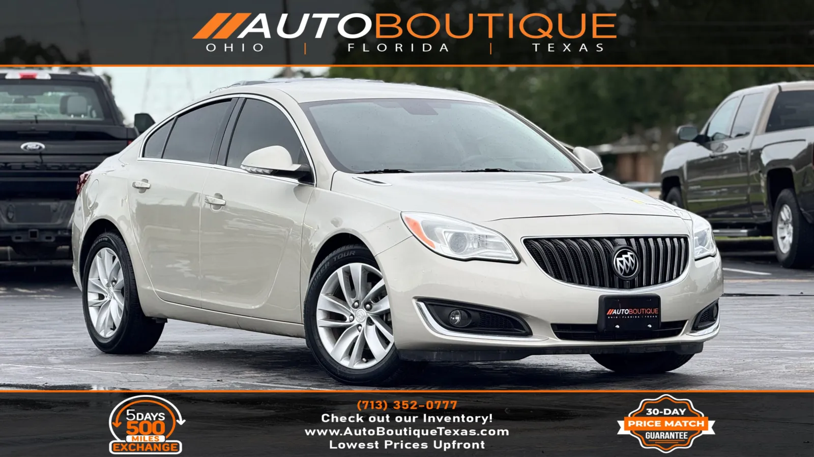 Gold 2014 Buick Regal for sale in Alvin, TX