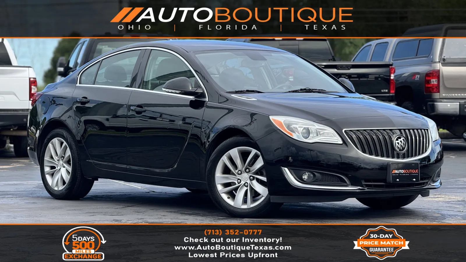 Black 2016 Buick Regal for sale in Alvin, TX