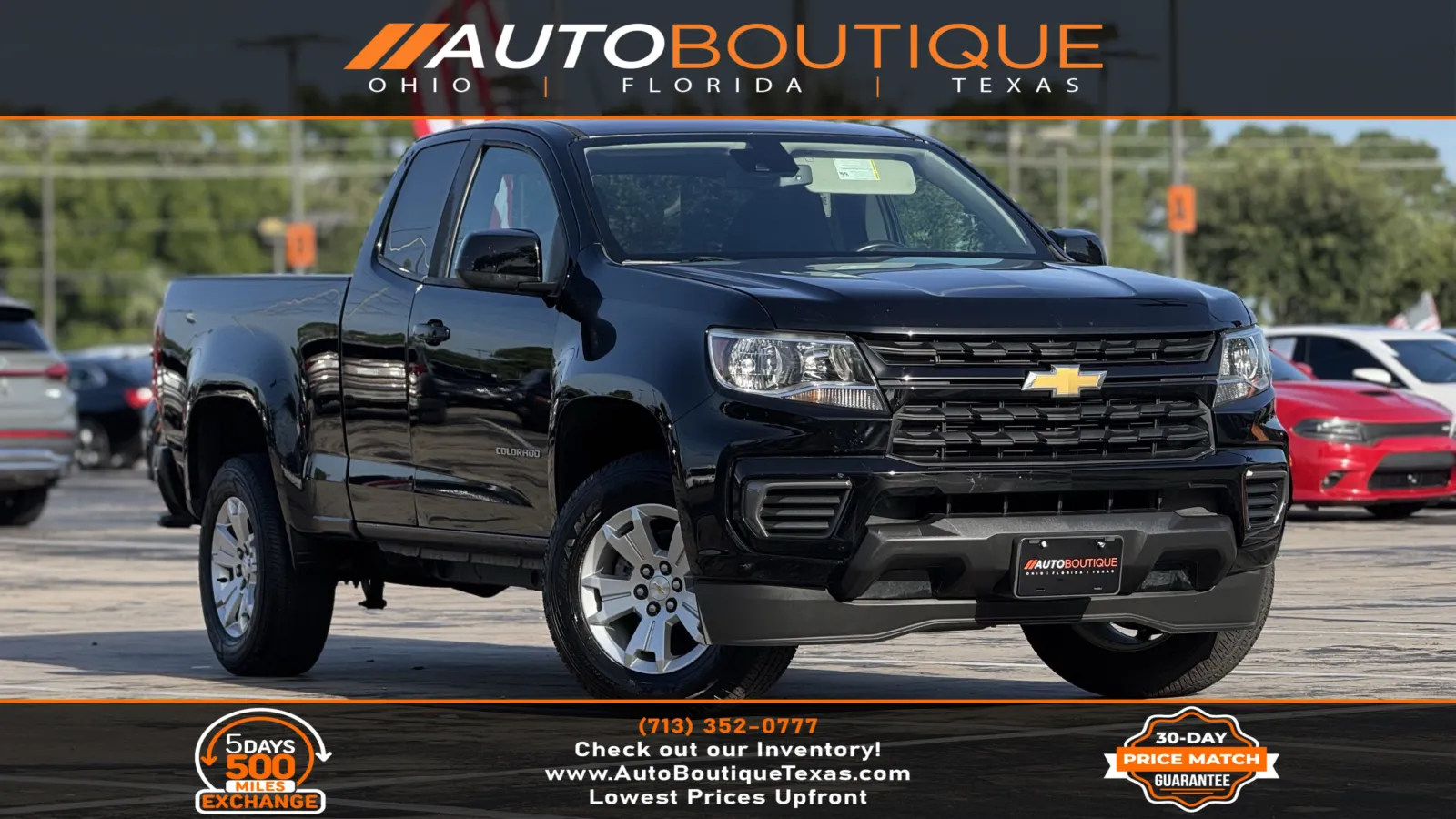 Black 2022 Chevrolet Colorado 2WD LT for sale in Alvin, TX