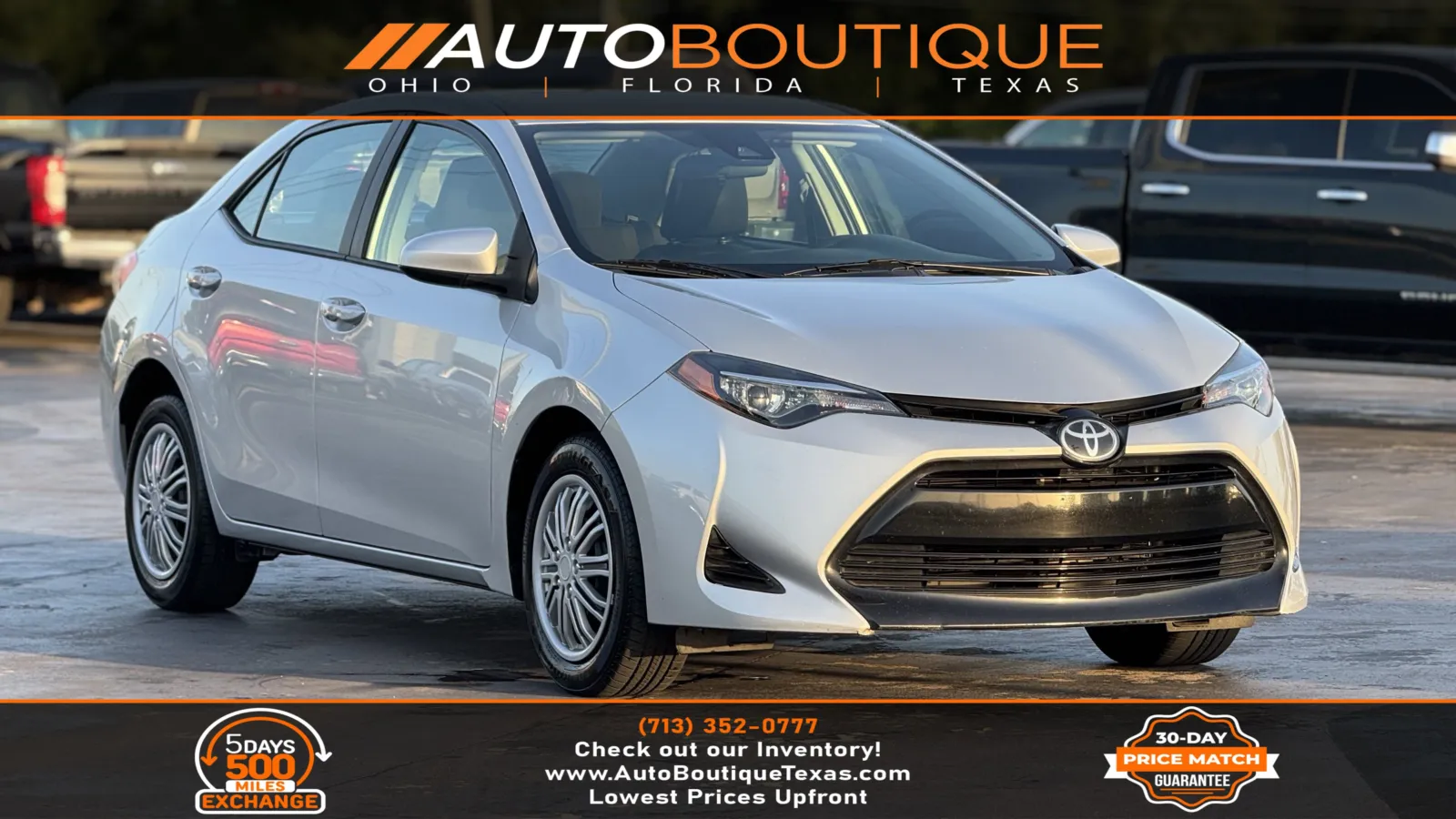 Silver 2019 Toyota Corolla LE for sale in Alvin, TX
