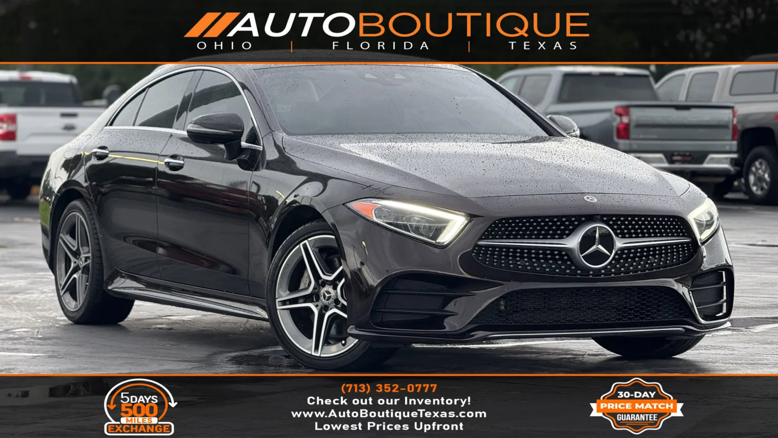 Black 2019 Mercedes-Benz CLS 450 for sale in Alvin, TX