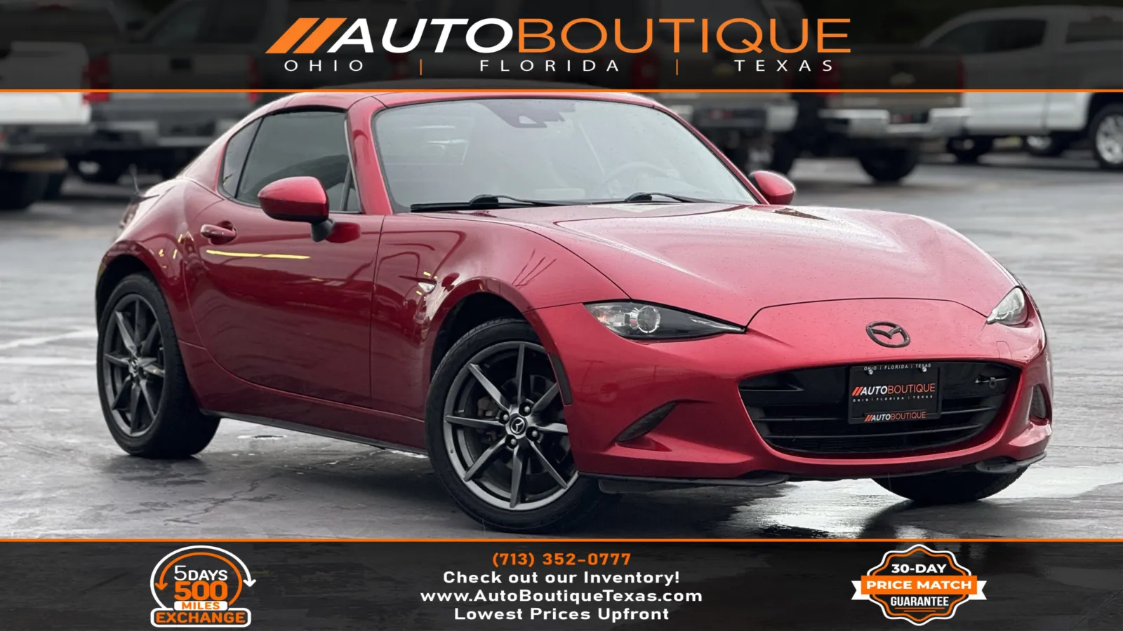 2019 Mazda MX-5 Miata RF Grand Touring for sale in Alvin, TX