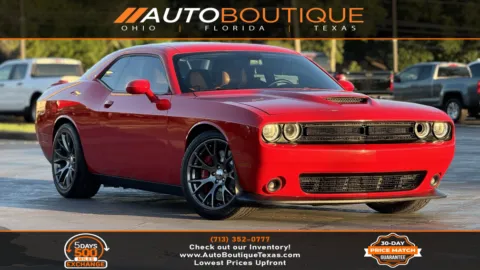 Red 2015 Dodge Challenger SRT 392 for sale in Alvin, TX