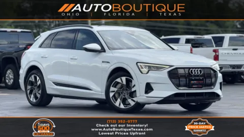 White 2021 Audi e-tron Premium for sale in Alvin, TX