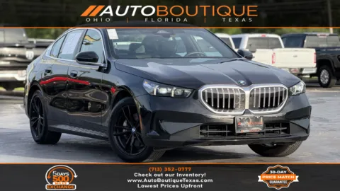 Black 2025 BMW 5 Series 530i for sale in Alvin, TX