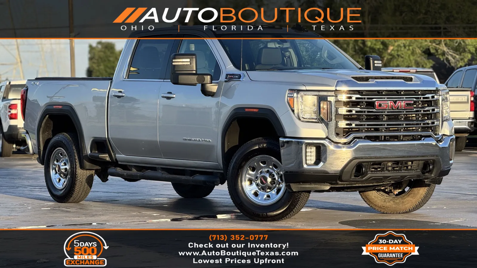 Silver 2023 GMC Sierra 2500HD SLE for sale in Alvin, TX