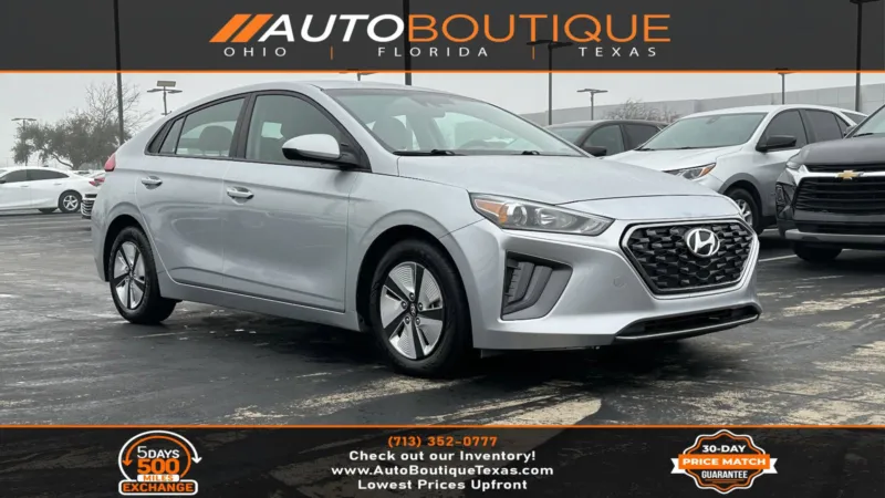 2021 Hyundai Ioniq Hybrid Blue for sale in Alvin, TX