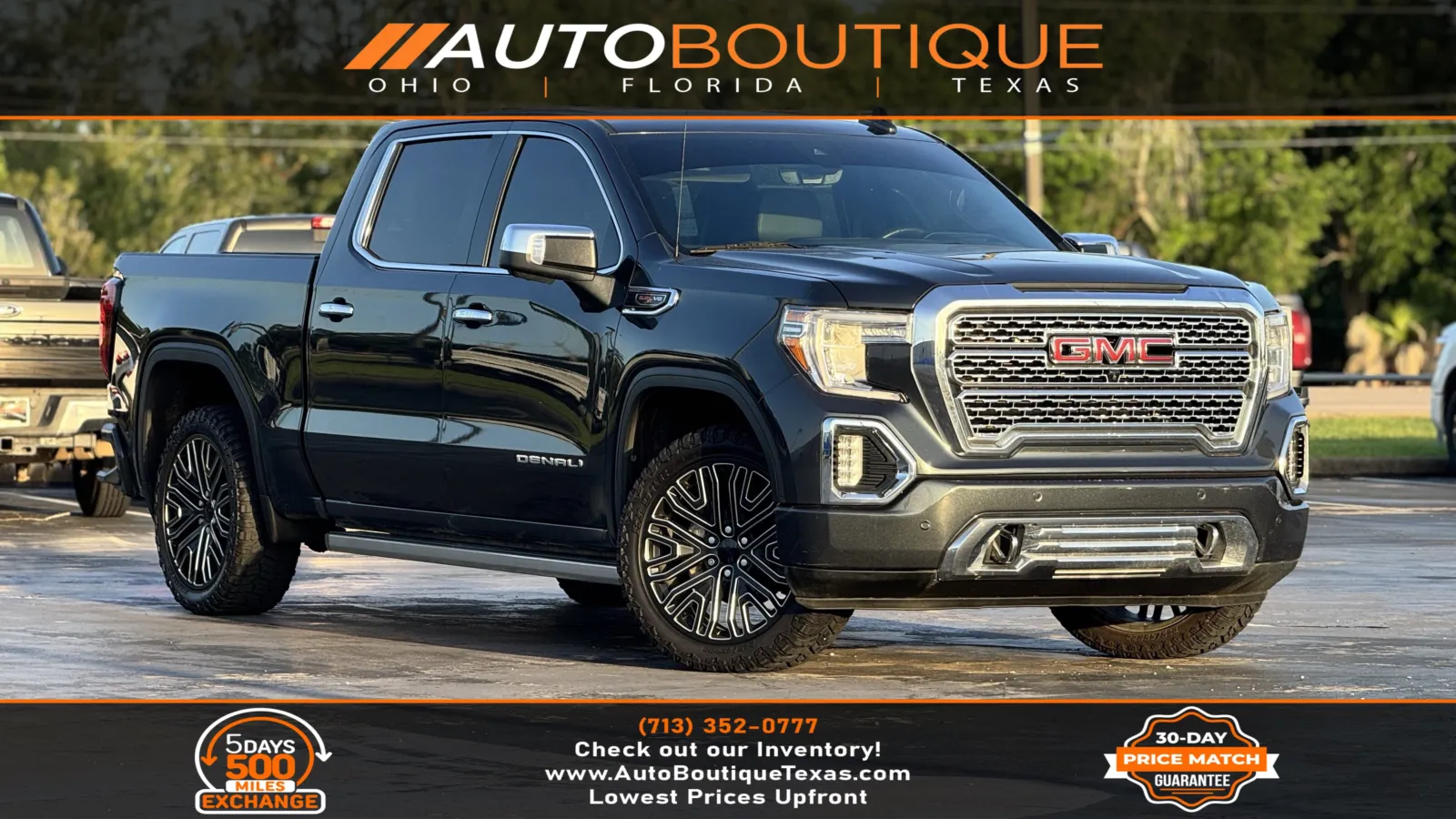 Green 2021 GMC Sierra 1500 Denali for sale in Alvin, TX