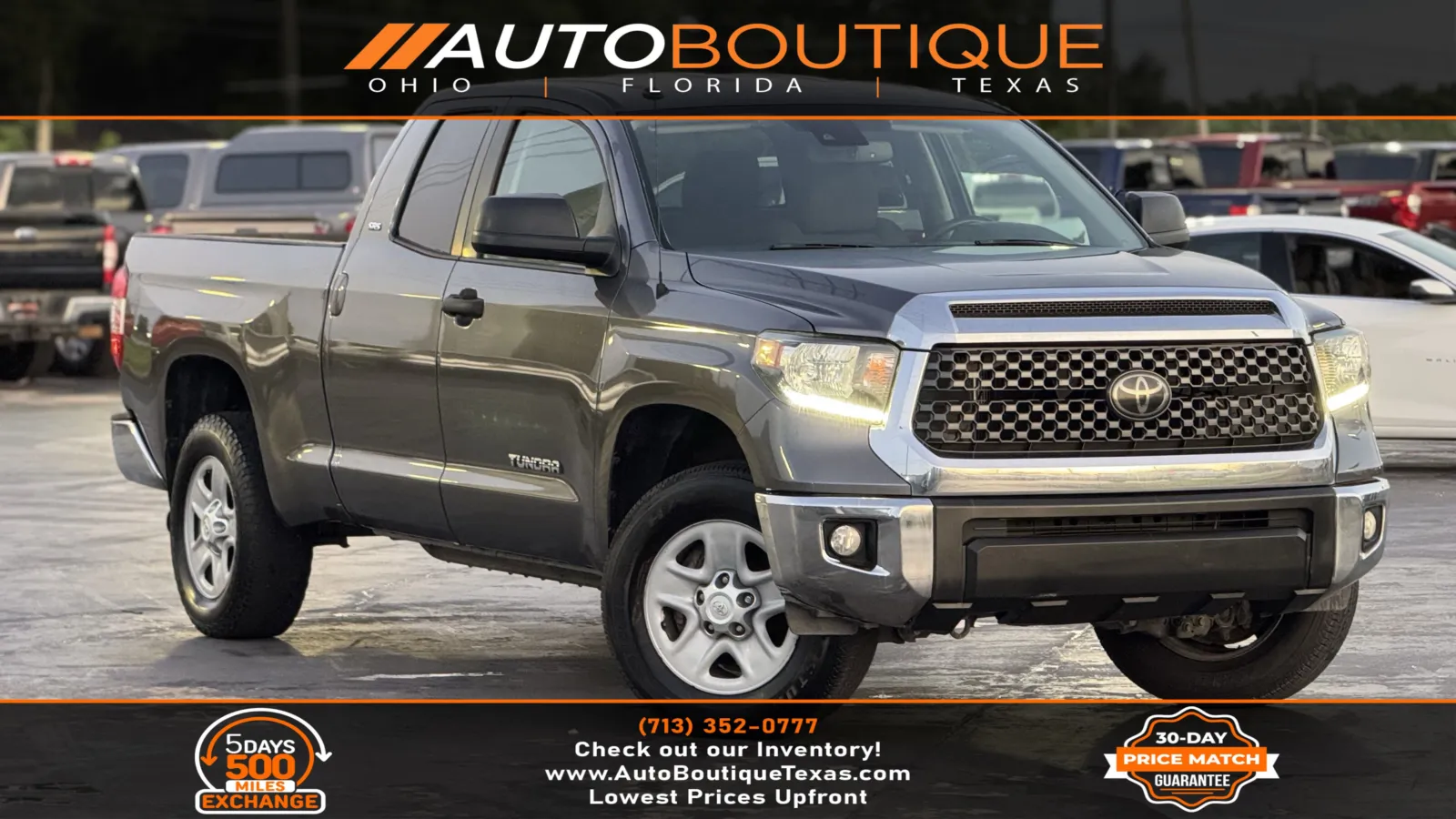 Gray 2018 Toyota Tundra SR5 for sale in Alvin, TX
