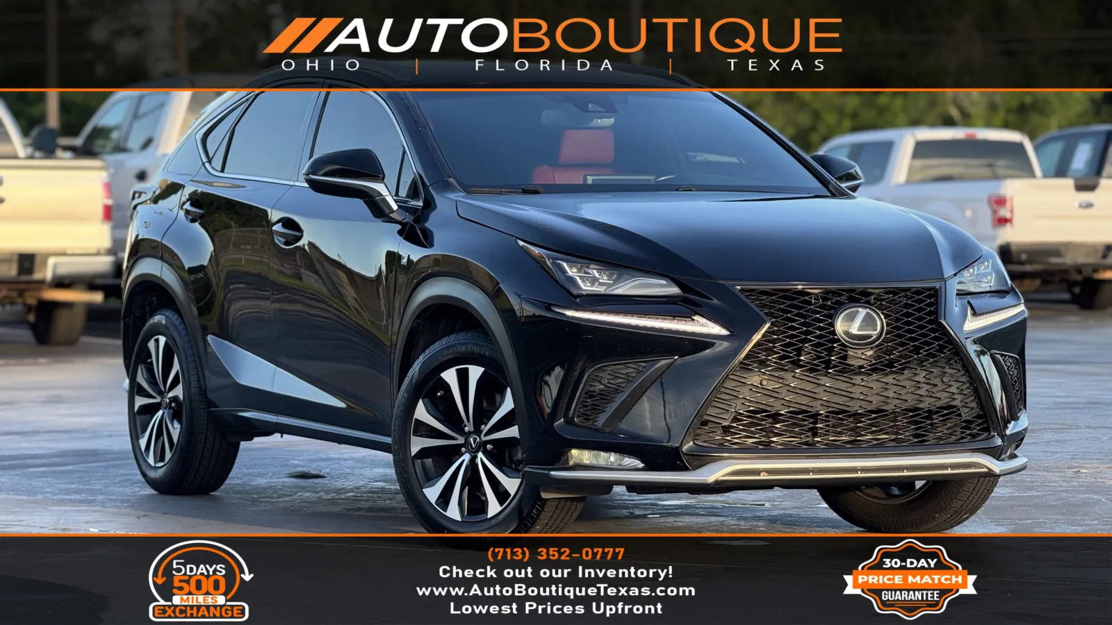 Black 2018 Lexus NX 300 F Sport for sale in Alvin, TX