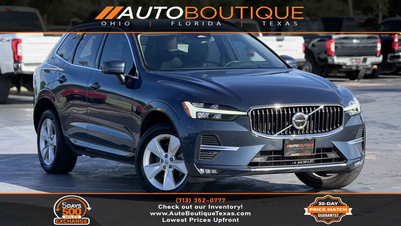 Blue 2022 Volvo XC60 Momentum for sale in Alvin, TX
