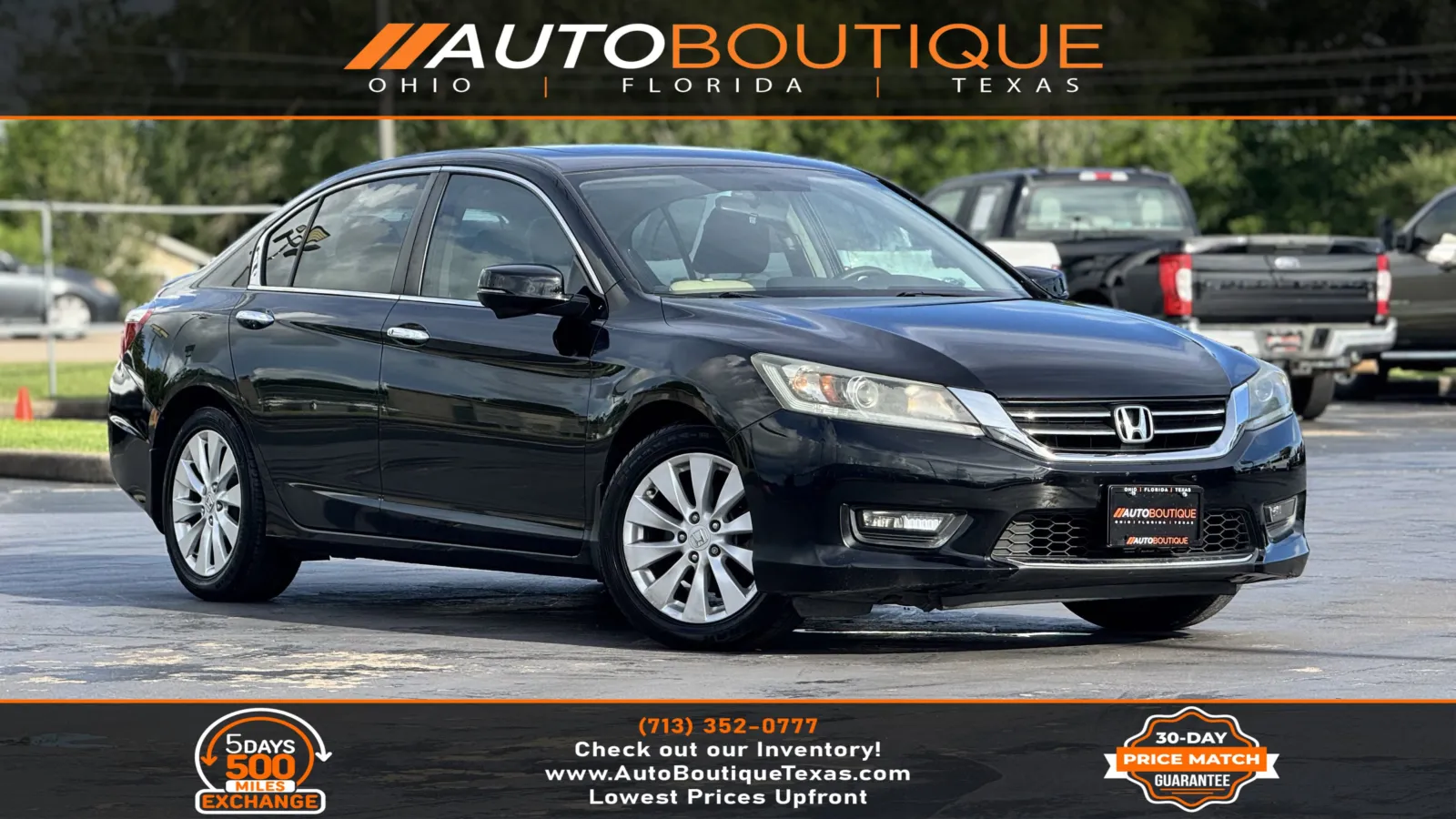 Black 2015 Honda Accord Sedan EX for sale in Alvin, TX