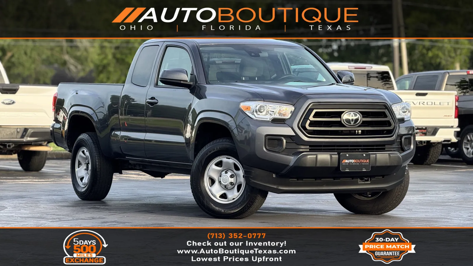 Gray 2022 Toyota Tacoma SR for sale in Alvin, TX