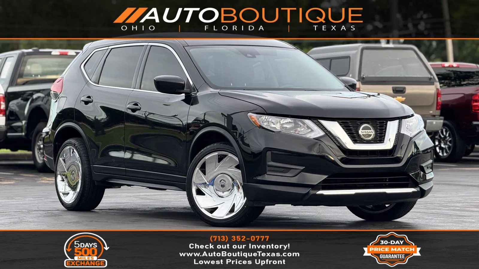 Black 2019 Nissan Rogue S for sale in Alvin, TX