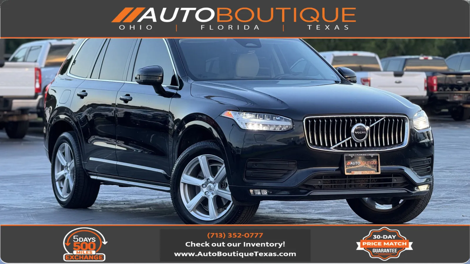 Black 2023 Volvo XC90 Core for sale in Alvin, TX