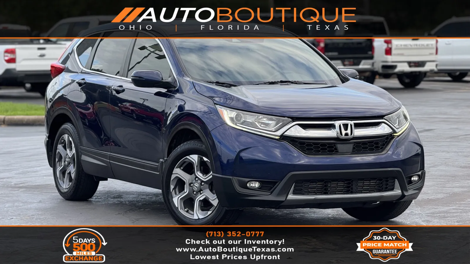 2017 Honda CR-V EX-L for sale in Alvin, TX