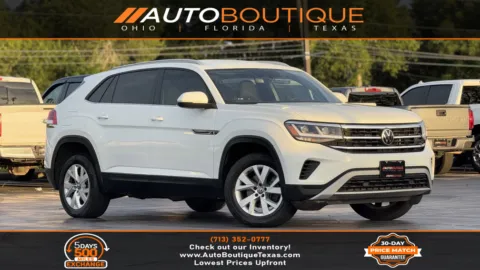 White 2020 Volkswagen Atlas Cross Sport 2.0T S for sale in Alvin, TX