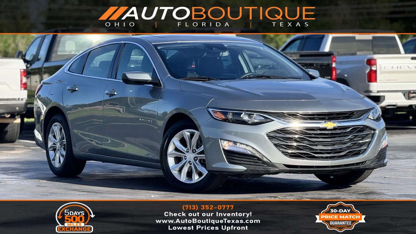 Gray 2024 Chevrolet Malibu LT for sale in Alvin, TX