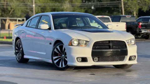 White 2012 Dodge Charger SRT8 for sale in Alvin, TX