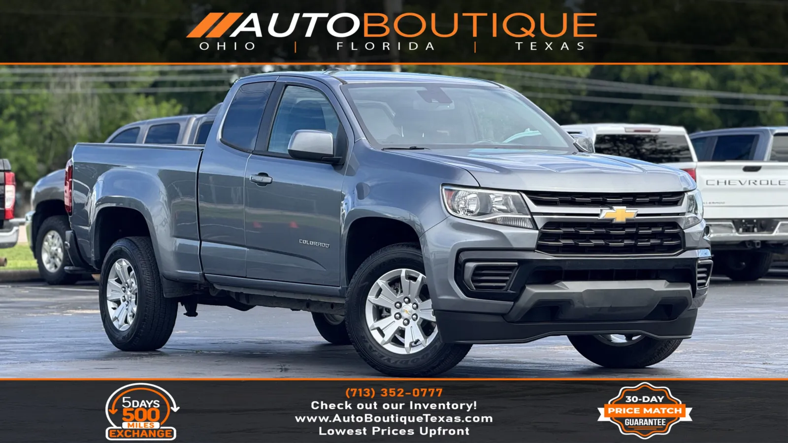 Gray 2022 Chevrolet Colorado 2WD LT for sale in Alvin, TX