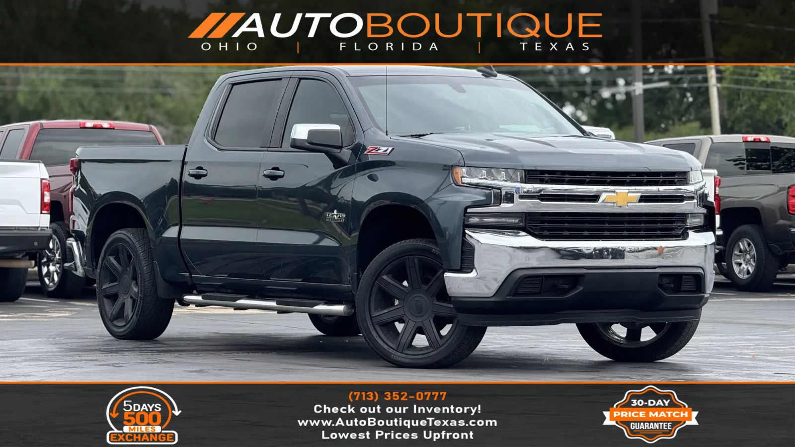 Gray 2021 Chevrolet Silverado 1500 LT for sale in Alvin, TX