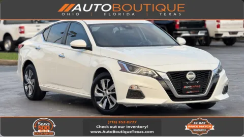 White 2021 Nissan Altima 2.5 S for sale in Alvin, TX