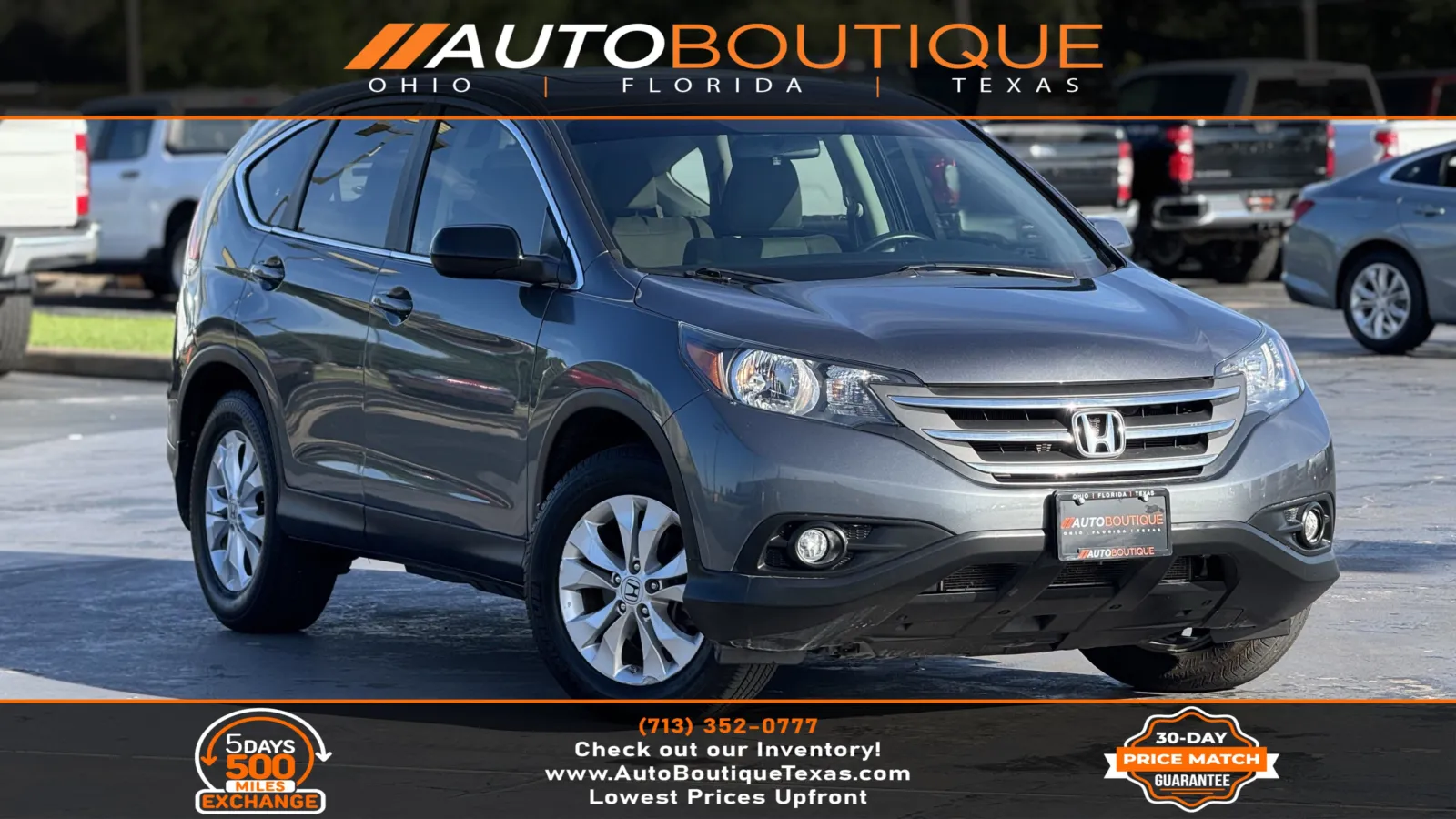 2013 Honda CR-V EX for sale in Alvin, TX