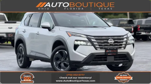 Silver 2024 Nissan Rogue SV for sale in Alvin, TX