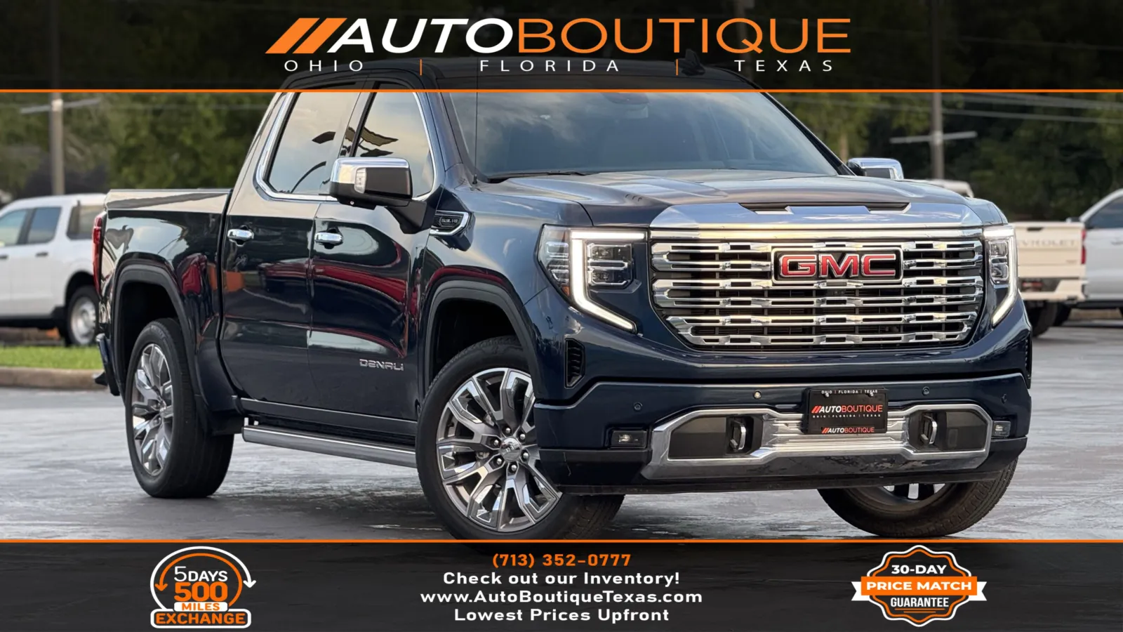 Blue 2022 GMC Sierra 1500 Denali for sale in Alvin, TX